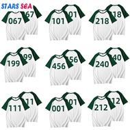 Squid Game Sportswear Squid Game Role-Playing Costume Short Sleeve 456

