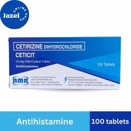 Cetirizine Antihistamine CETICIT 100 Tablets | Expiry: 05/2027