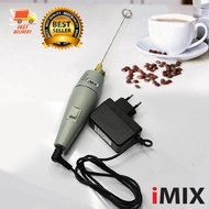 I-MIX Milk Frother เครื่องตีฟองนมไฟฟ้า เครื่องปั่นฟองนม เครื่องตีฟองนม 12 V 1610-601