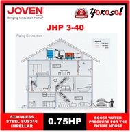 JOVEN JHP 3-40 HIGH EFFICIENCY AUTOMATIC WATER PUMP 0.75HP (JHP3-40)