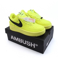 Ambush x Air Force 1 '07 Low SP Joint Style Fluorescent Green Low-Top Casual Sneakers