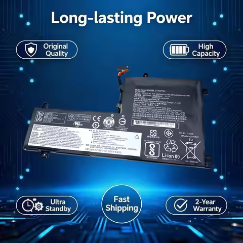New Original L17M3PG3 L17M3PG1 L17C3PG1 L17M3PG2 L17C3PG2 Battery for Lenovo Legion Y530-15ICH Y545-