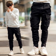 Taiwan Shipping Men's Clothing [NB0911J] Made In Korea BK Trendy Full Elastic High-Pound Overalls Wo