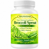 Broccoli Sprout Capsules, Sulforaphane Capsules, Antioxidant Supplement, Broccoli Extract Capsules, 