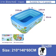 inflatable swimming pool for kids family big size baby / Kids Pool kolam mandi budak murah Kolam Ren