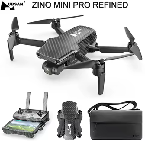 Newest Hubsan Zino Mini Pro Refined With 3-Axis Gimbal 3-Way Obstacle Avoidance 15KM FPV Range 40Min