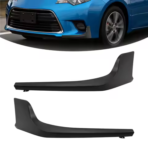 Front Bumper Lip Spoiler 2014-2016 Toyota Corolla S PC Injection Molding Direct Replacement Body Kit