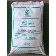 READY STOCK:Butiran Urea, Baja N46%,AGRENAS BAJA UREA, mempercepatkan pertumbuhan-50kg