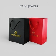 CACO Black Red Gift Bag