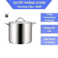 Multi-purpose, Convenient 28cm WMF Stock Pot Chicken Boiler With 14L Capacity [High Quality Stainless Steel 18 / 10 - 1.2mm Thick]