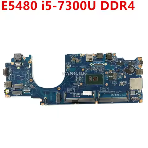 WANGJIE For DELL Latitude E5480 Laptop Motherboard HXXM1 0HXXM1 04X333 0MFNP8 0W86DC CDM70 LA-E081P 