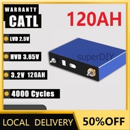 New 120AH Lifepo4 Battery 3.2V CATL Lithium Ion Battery Rechargeable Solar Battery Pack With Screws 