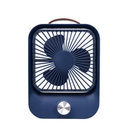 KINYO 5吋復古無段式桌扇/風扇-藍(尺寸:15.7x20.8x5cm)(UF-6745BU)