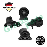 Münster ^Heavy Duty^ Engine Mounting Set TOY2052 for Toyota Corolla XL EE80 12V 1.3 2E