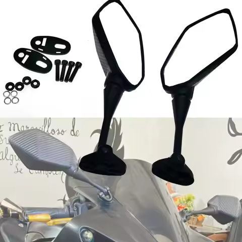 For Kawasaki ZX14R ZX12R ZX10R ZX9R ZX7R ZX6R ZX25R H2R ZX636 NINJA ZX636R Motorcycle Rear View Mirr