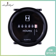 【COD】 Digital Hour Meter High Precision Engine Hour Meter 6V-80V Machinery Timer Quartz Timer Hourme