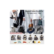 Black Travel Airplane Head Pillow