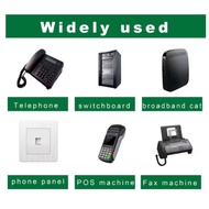 PATCHTEK RJ11 to RJ45 Connector Telephone Cable 8p4c 6p4c 4p4c Adapter Modular Handset Voice Extensi
