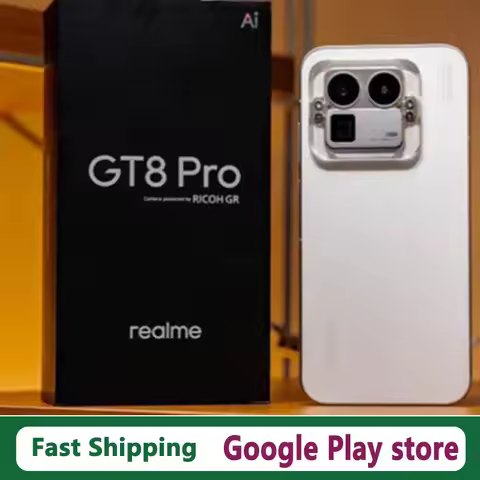Original Realme GT 8 Pro Mobile Phone 6.79" AMOLED 200.0MP 7000mAh 120W Charge IP69 Waterproof Snapd