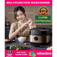 3L Electric Rice Cooker Big Capacity Digital Touch Multifunction Rice Cooker