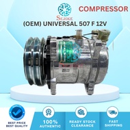 Aircond Compressor OEM New Universal 507 (F) 12V 5S11