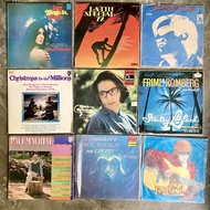 Vinyl piringan hitam barat oldies borongan 9 keping