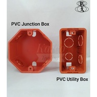 PVC Orange Junction Box / Utility Box