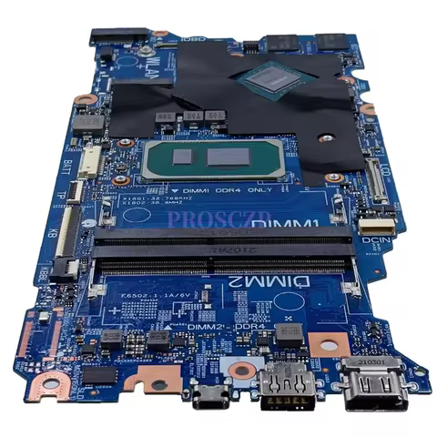 213108-1 With i7-11390H CPU Laptop Motherboard For DELL Inspiron 14 5410 5418 Notebook Mainboard 100