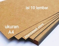 kertas karton board hard paper A4 tebal 1.5 mm