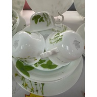 Langkawi original european herbs corelle 20 pcs set makan bunga corelle Limited stock