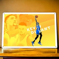 Kevin Durant Kevin Durant NBA Basketball Star Tin Painting Metal Poster Player Card Can Be Customize