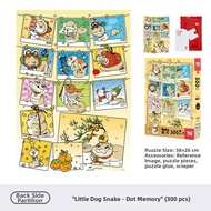 Toi | Snake Year Surprise Blind Box Puzzle Frame