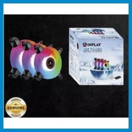 ◴ ➻ ◵ ARGB RGB V2 Inplay Ice Tower 3 in 1 kit / 3pcs Fan + Hub + Remote
