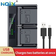 HQIX Suitable for Canon DC210 DC220 DC230 HR10 Camera BP-208 Battery Dual Charge Charger
