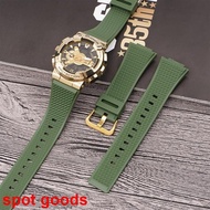 watch strap Replacement Casio small steel cannon g-shock 5553 GM-110 series special resin silicone watch strap black