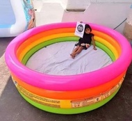 INTEX Inflatable Round Swimming Pool 1.68 m /4-Ring Inflatable Outdoor Swimming Pool for Kids good q