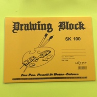 80LBS Drawing Block-135gsm