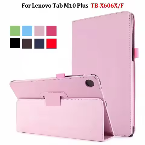 Tablet Funda For Lenovo Tab M10 Plus Case 10.3 Inch TB X606F X606X Flip Cover Stand Shell For Lenovo