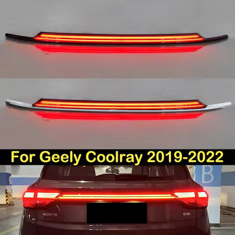 DECHO LED For Geely Coolray Proton X50 2019-2022 Brake Light Rear bumper Taillights taillightlamp Br