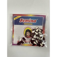 Femina Maroon  cone  Pottu Velvet Bindi Size 4