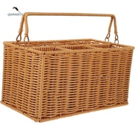 Woven Cutlery Storage Basket Outdoor Silverware Cadd-Y Utensil Organizer Cutlery Organizer Cutlery H