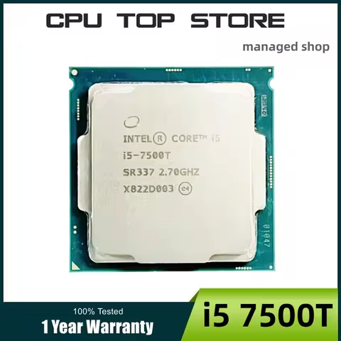 Intel Core I5 7500T 2.7GHz LGA 1151 CPU Processor 4-core 4-thread 6M 35W