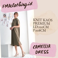 Camellia CASUAL DRESS JUMBO SIZE, RECENT PREMIUM KNIT T-SHIRT MATERIAL