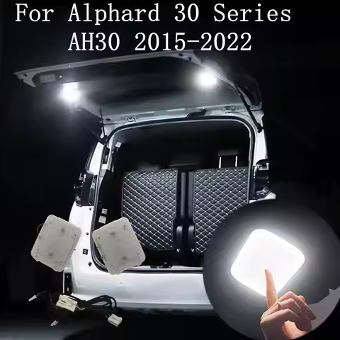 For Toyota Alphard 30 Series AH30 2015-2022 LED Car Trunk Light Luggage Trunk Top Lamp Tailgate Ligh