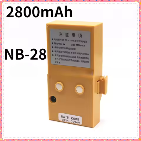 NB28 NB-28 Battery for South NTS-302/312/332R Series Total Station NC-20A 2800mAh Rechargeable Batte