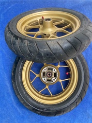 ล้อหน้า+หลัง MSX / MSX SF ขายยกคู่ ของแท้ ติดรถ(มือสอง)