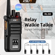 READY Produk KSUN RL30 WALKIE TALKIE HT Repeater ht uhf Walky Talky HT Radio Walkie Talkie Jarak Jau