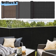WILLUCK Balcony Shade Cloth, Waterproof 3/5/6M Sun Shading Sails, High Quality Fencing  Fence Patio