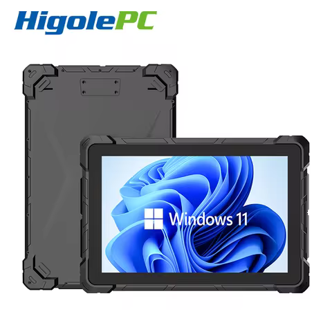 HigolePC F7G 10.1" Industrial Rugged Tablet Windows 11 Pro Tablet PC Intel N4120 8GB RAM 128 GB IP67