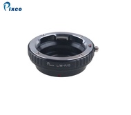 PIXCO Lens Adapter - Compatible with Leica M Rangefinder Lenses to Pentax Q (PQ) Mount Mirrorless Ca